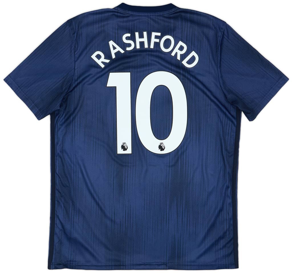 2018-19 Manchester United Third Shirt Rashford #10 - 5/10 - (L)