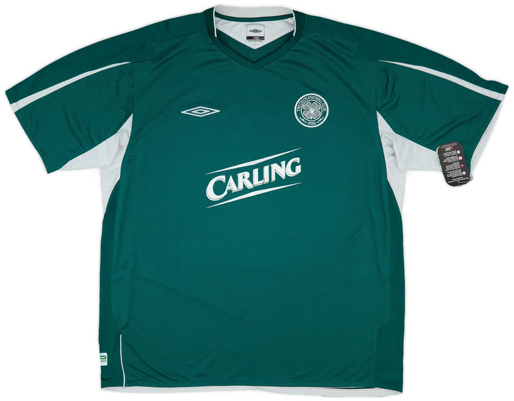 2004-05 Celtic Away Shirt Juninho #7 (XXL)