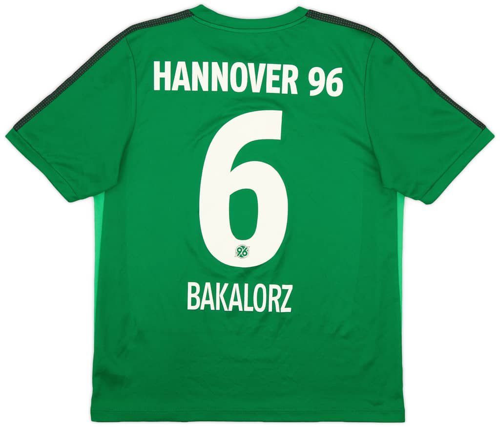 2016-17 Hannover 96 Jako Training Shirt Bakalorz #6 - 9/10 - (XS)