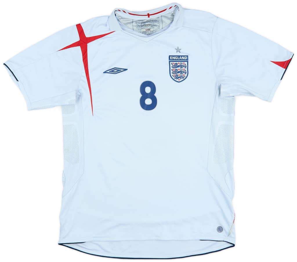 2005-07 England Home Shirt Lampard #8 - 4/10 - (M)