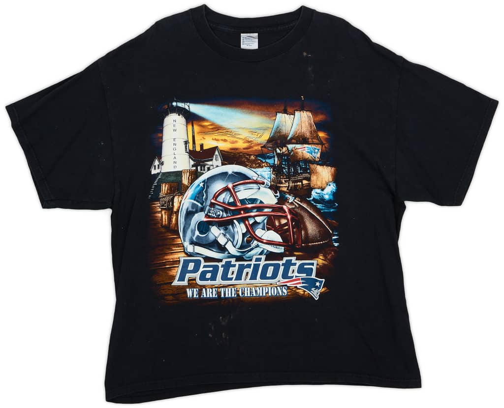2000s New England Patriots Graphic Tee - 6/10 - (XL)