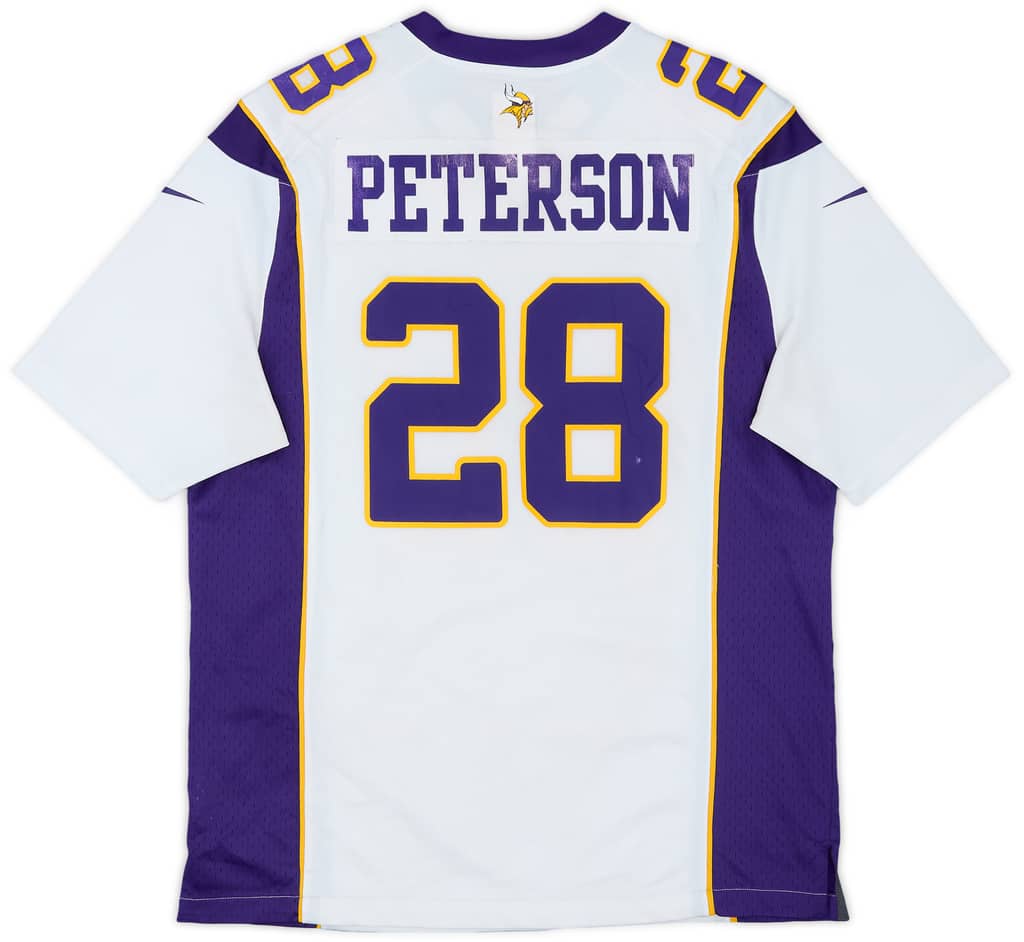 2012 Minnesota Vikings Peterson #28 Nike Game Away Jersey - 5/10 - (M)