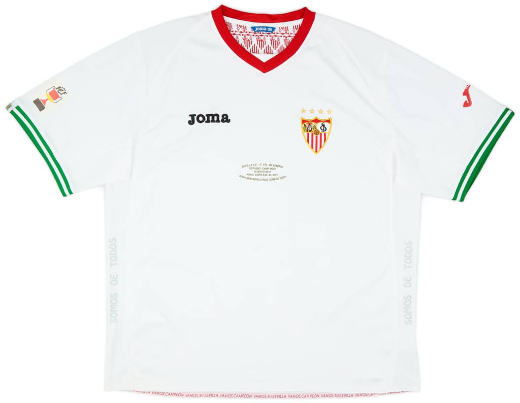 2009-10 Sevilla 'Copa Del Rey' Shirt - 7/10 - (XXL)
