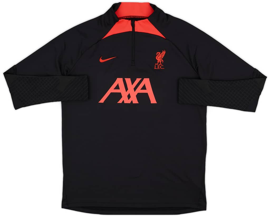2022-23 Liverpool Nike 1/4 Zip Drill Top - 8/10 - (L)