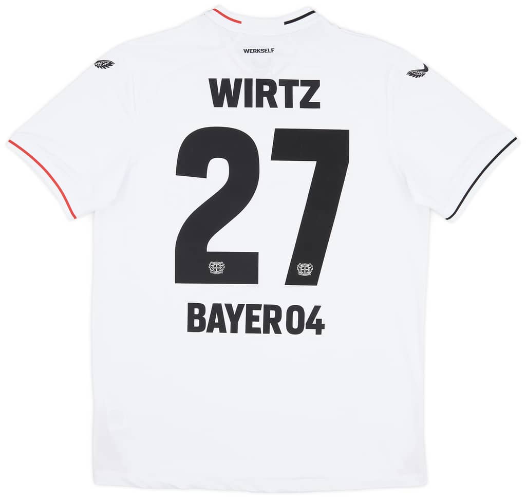 2022-23 Bayer Leverkusen Player Issue Pro Third Shirt Wirtz #27