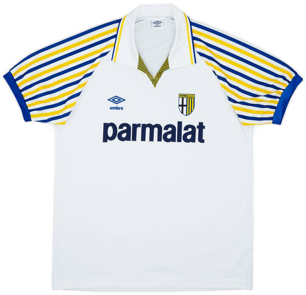 1991-92 Parma Home Shirt - 9/10 - (L)