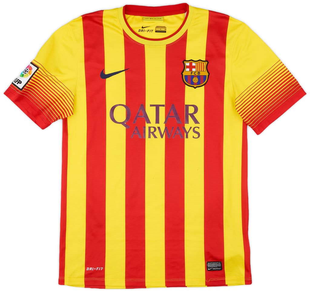 2013-15 Barcelona Away Shirt Messi #10 - 6/10 - (S)