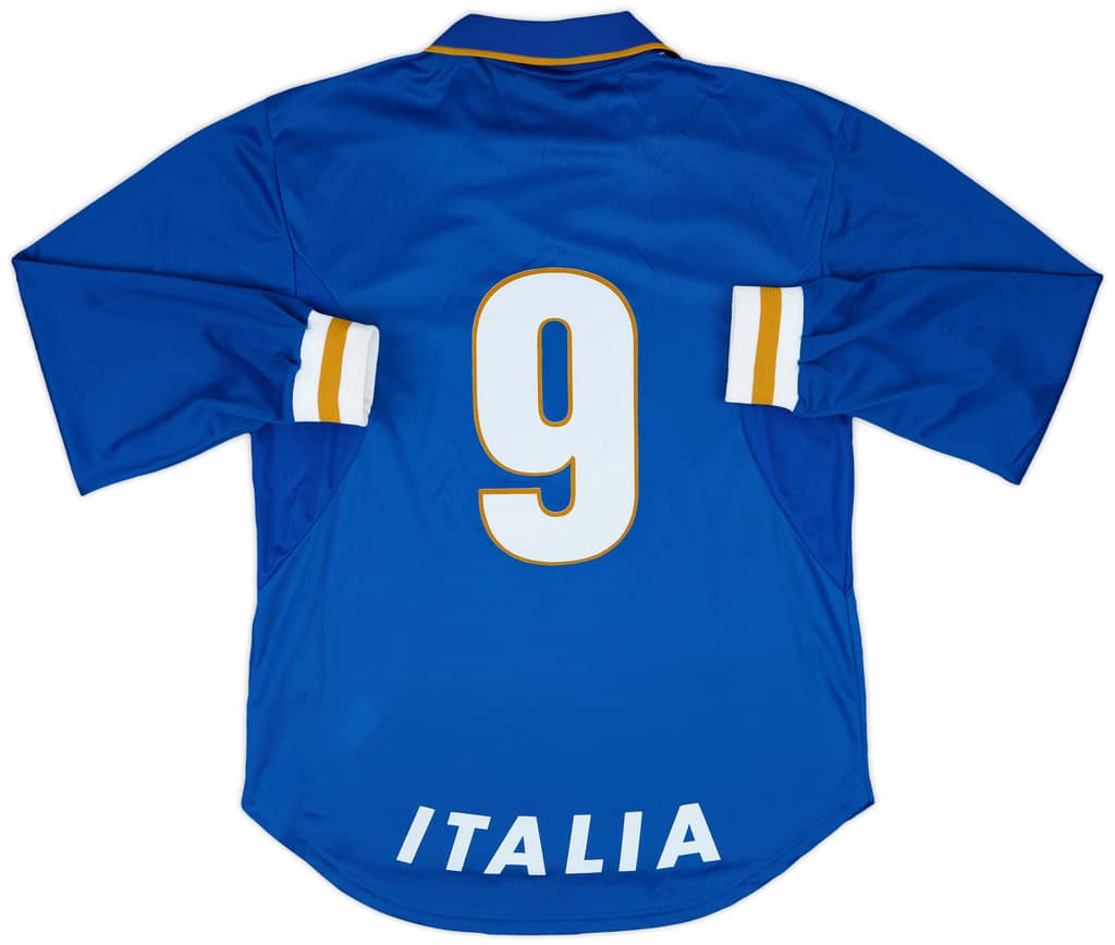 1996-97 Italy Match Issue Home L/S Shirt #9