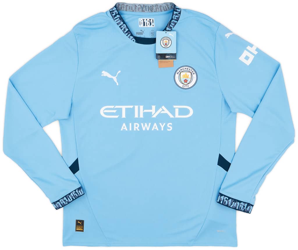 2024-25 Manchester City Home L/S Shirt Foden #47