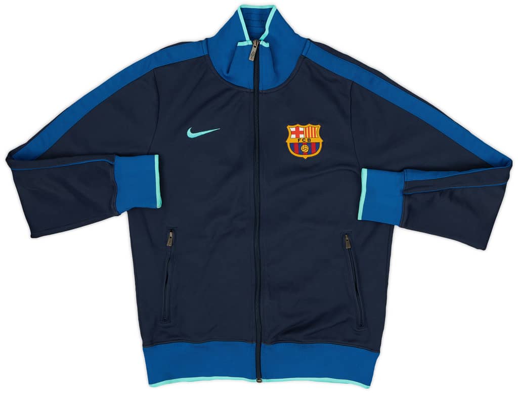 2010-11 Barcelona Nike N98 Track Jacket - 7/10 - (S)