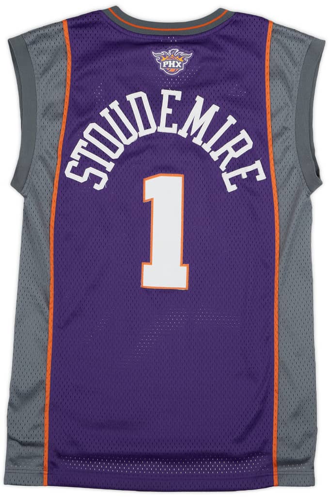 2006-10 Phoenix Suns Stoudemire #1 adidas Swingman Away Jersey - 7/10 - (S)