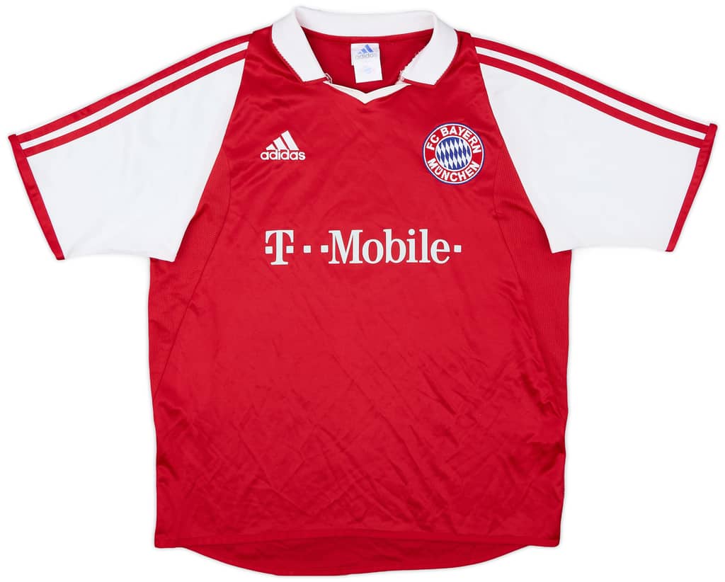 2003-04 Bayern Munich Home Shirt - 8/10 - (XL.Boys)