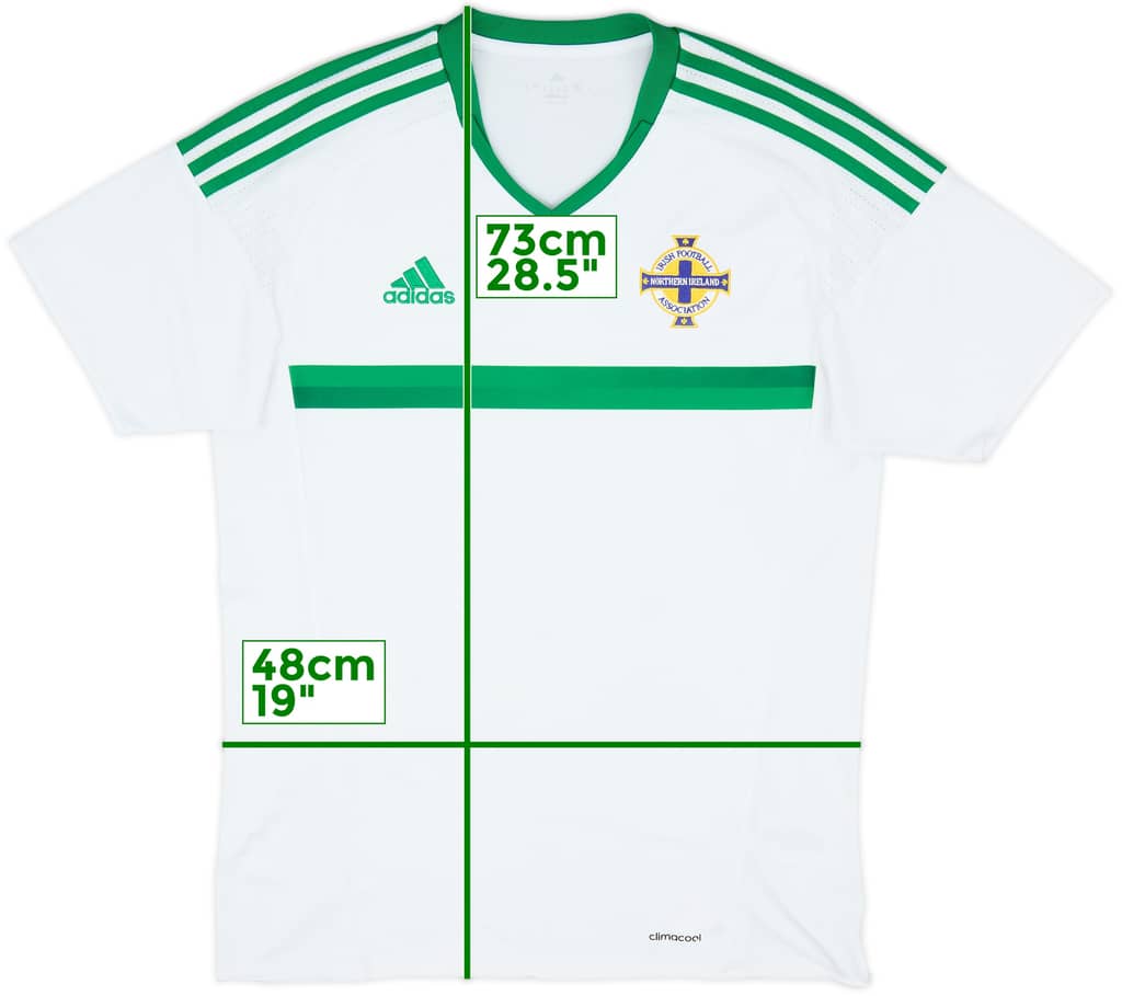 2016-17 Northern Ireland Away Shirt - 7/10 - (M)