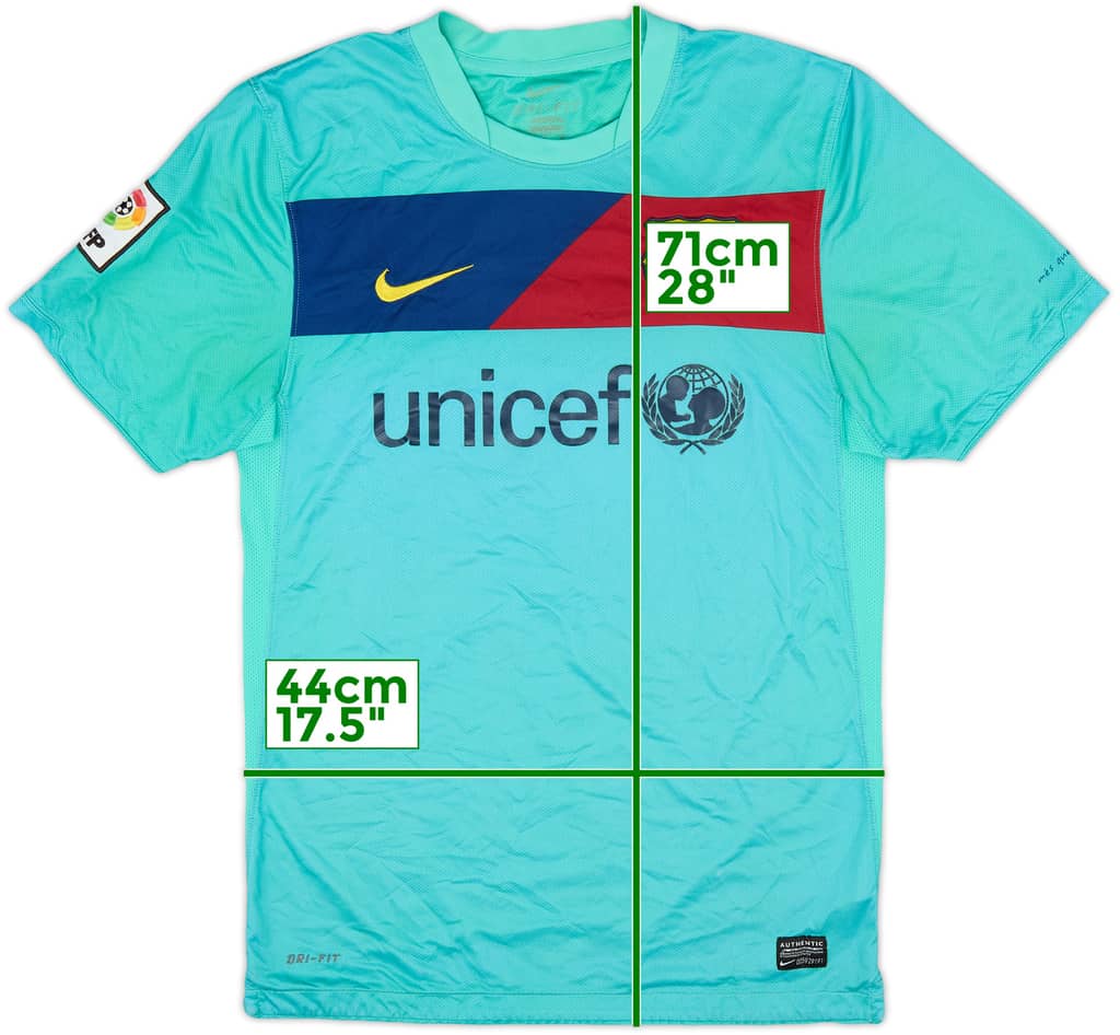 2010-11 Barcelona Away Shirt - 4/10 - (S)
