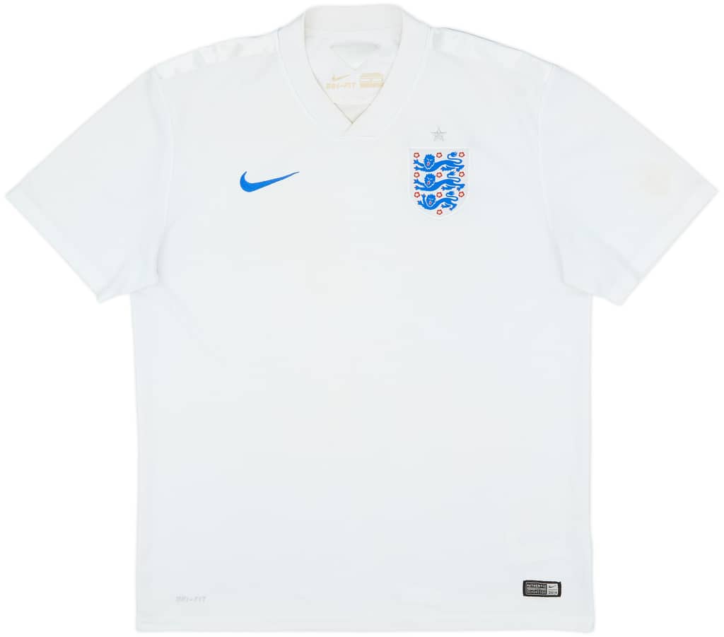 2014-15 England Home Shirt - 4/10 - (L)