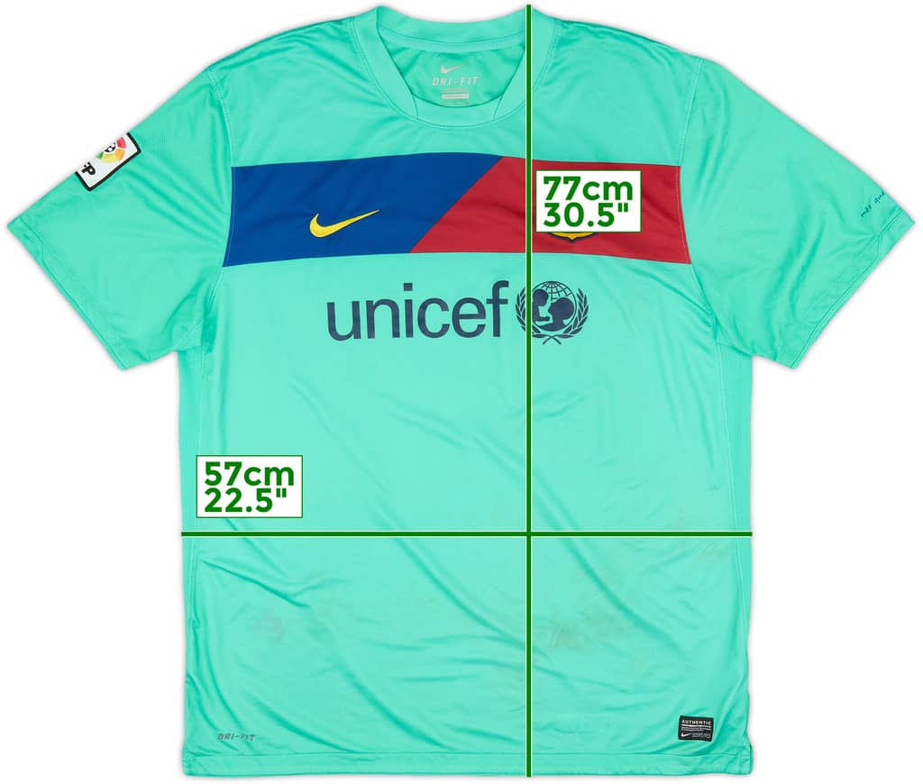 2010-11 Barcelona Away Shirt - 5/10 - (XL)