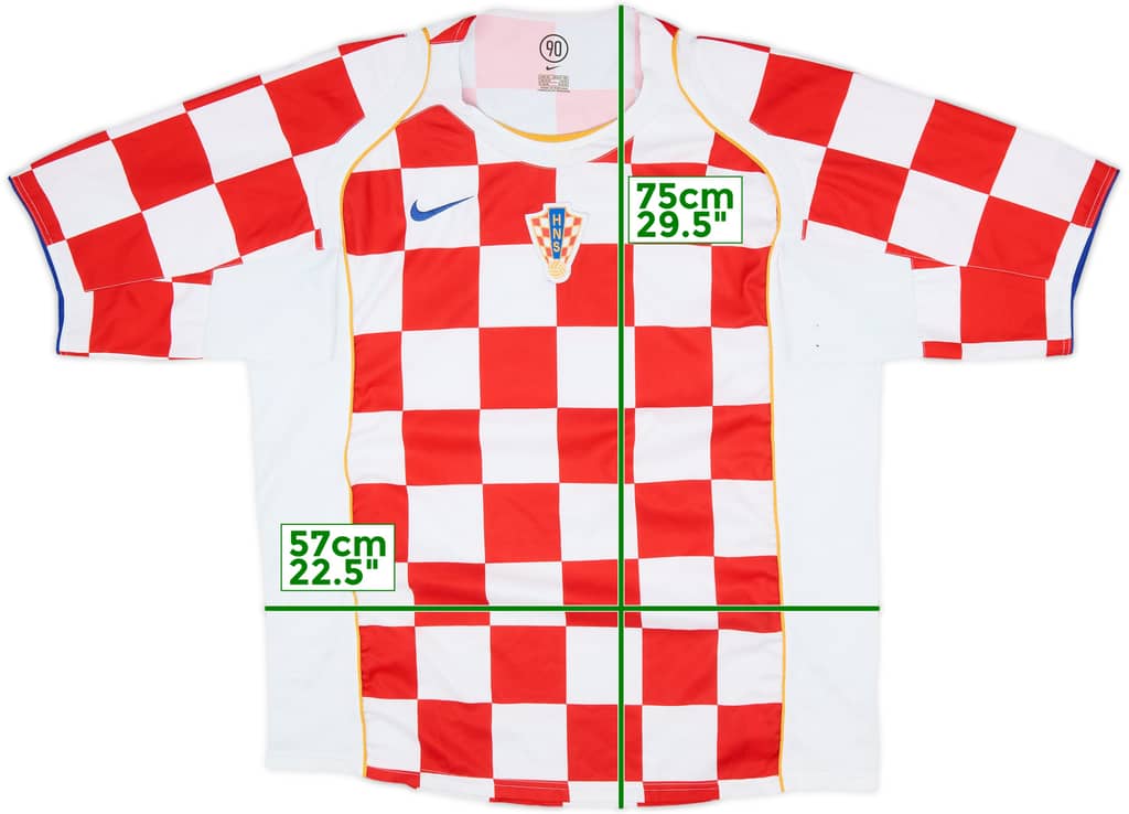 2004-06 Croatia Home Shirt - 6/10 - (XL)