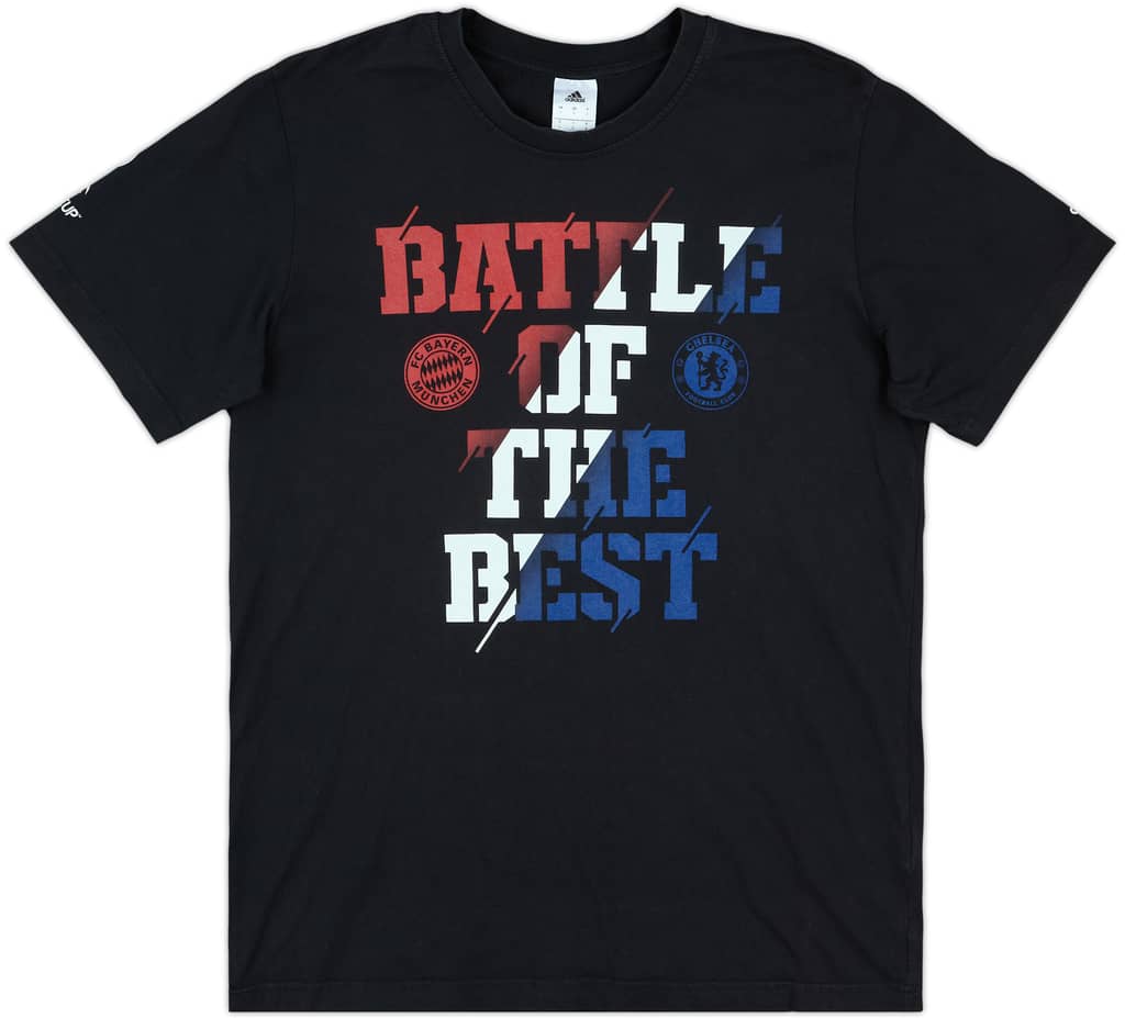 2013 adidas Uefa Supercup Final Graphic Tee - 8/10 - (L)