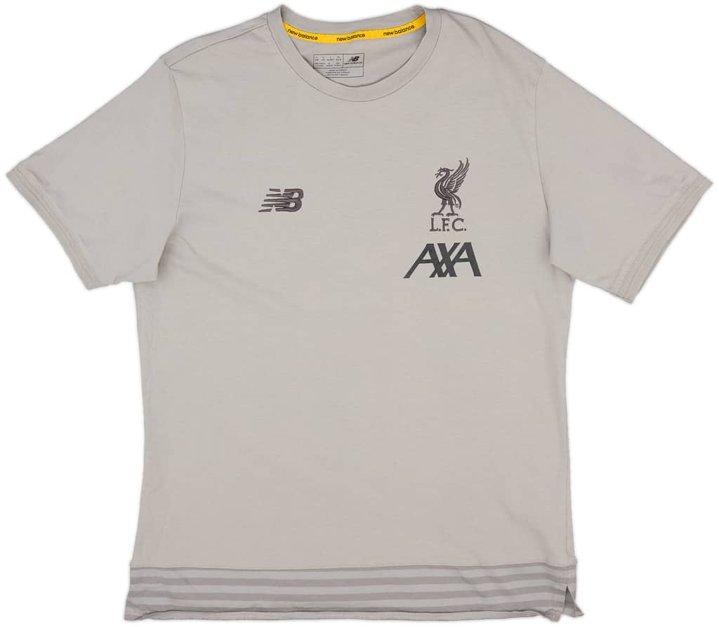 2017-18 Liverpool New Balance Cotton Tee - 10/10 - (L)