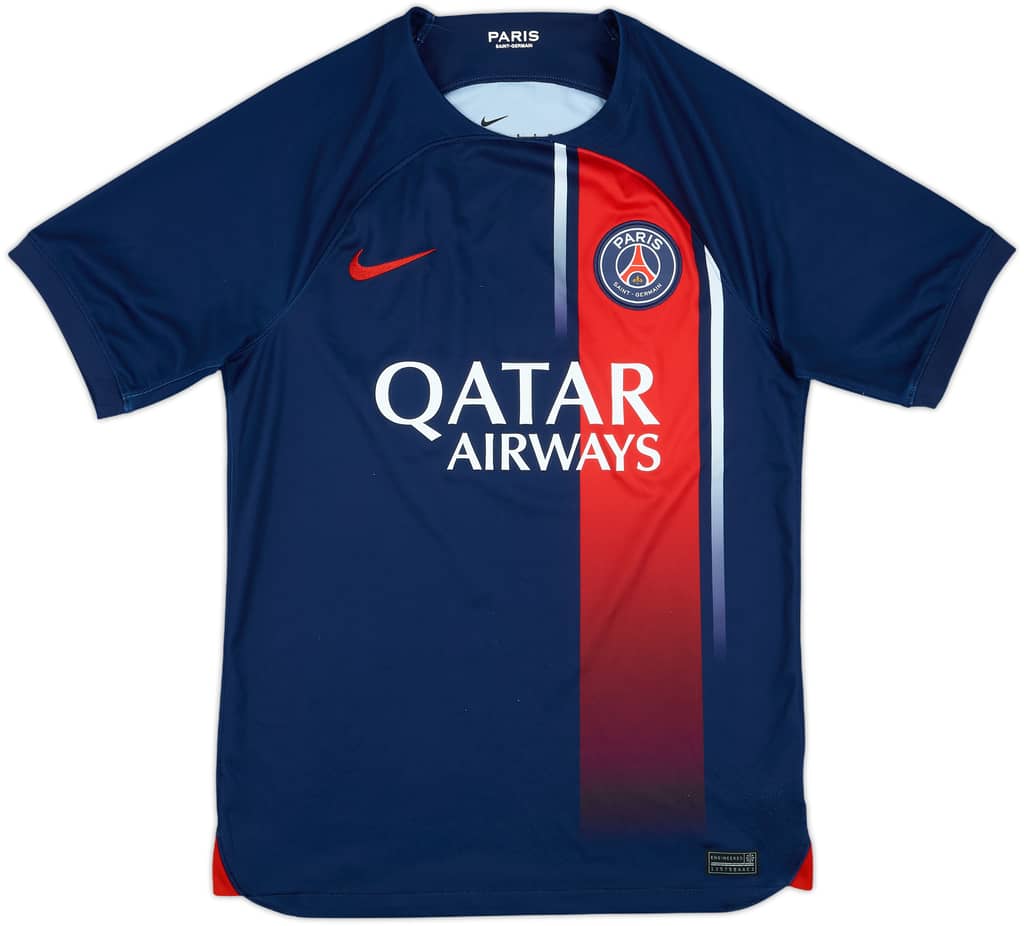 2023-24 Paris Saint-Germain Home Shirt - 7/10 - (S)