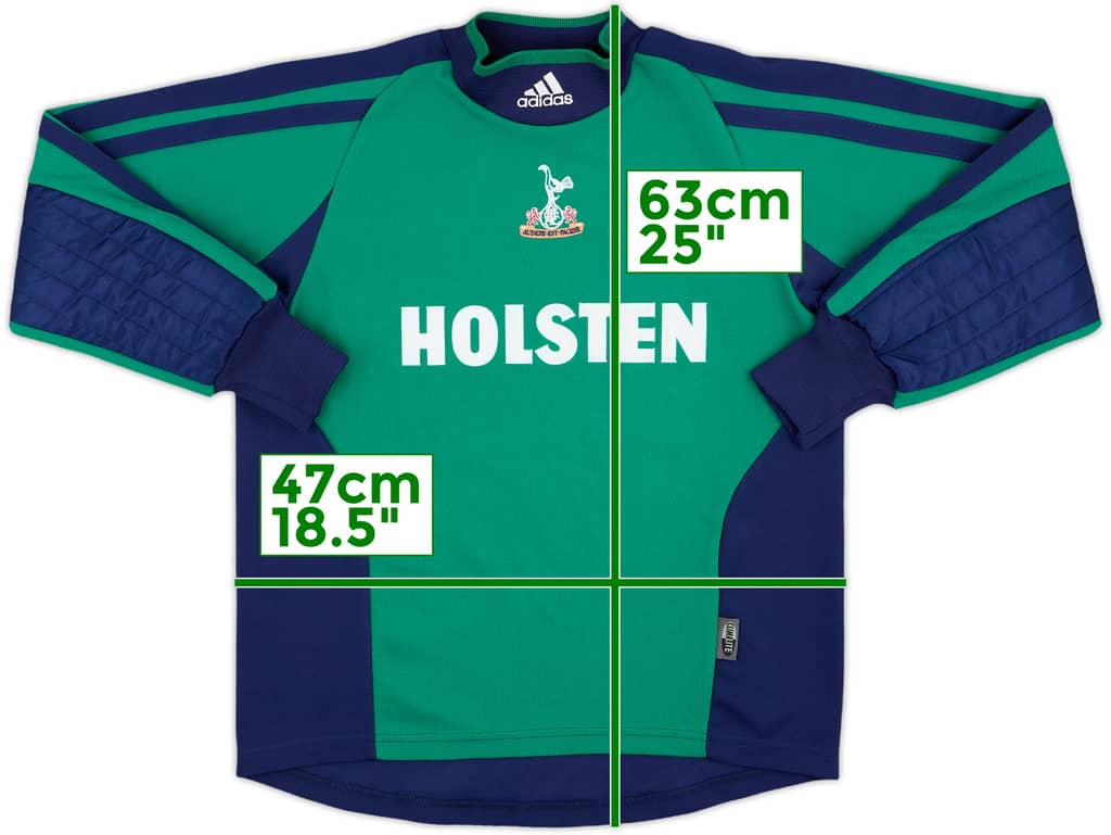 2002-03 Tottenham Hotspur GK Shirt - 9/10 - (L.Boys)