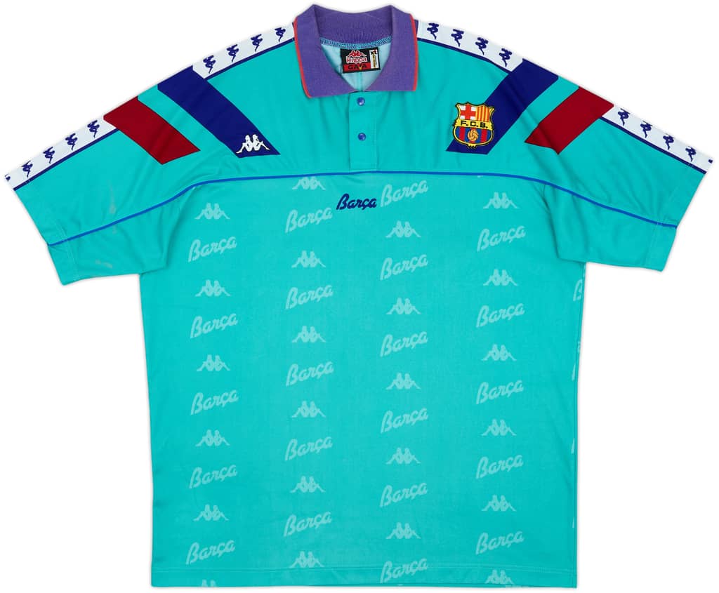 1992-95 Barcelona Away Shirt - 8/10 - (XL)