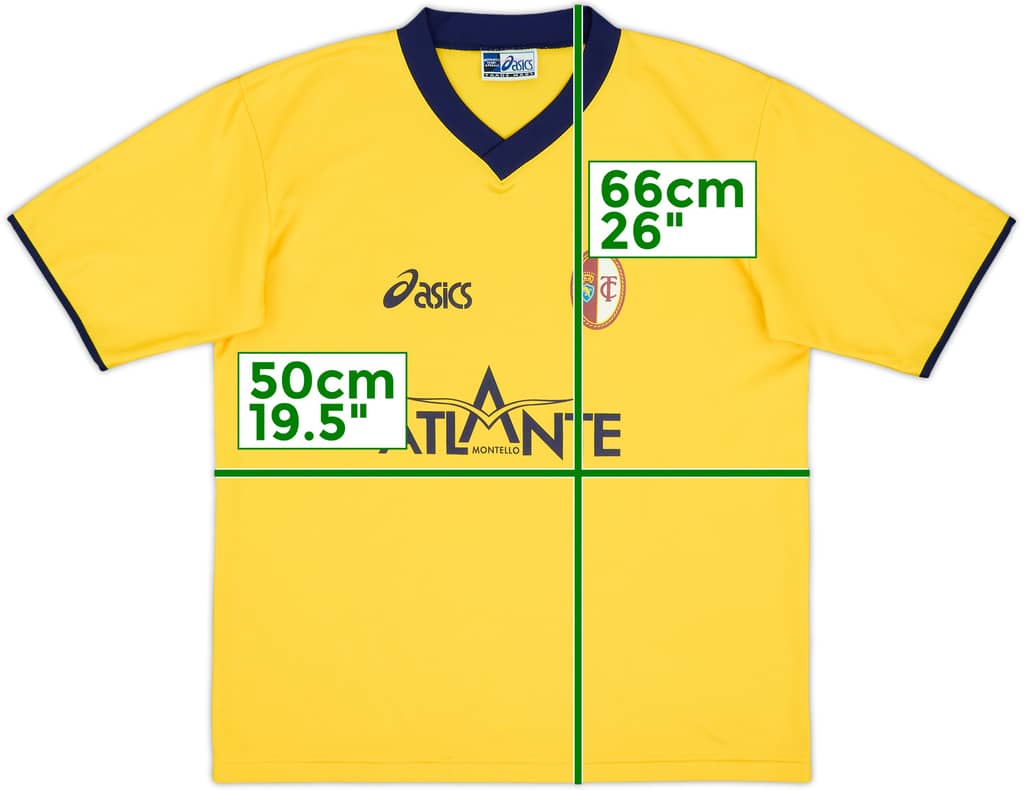 2002-03 Torino Asics Training Shirt - 8/10 - (XL.Boys)
