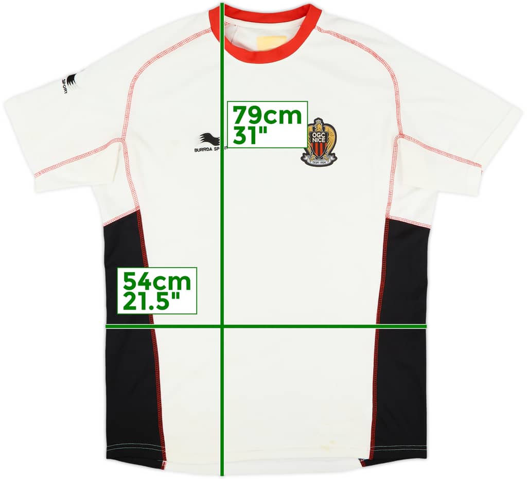 2011-12 Nice Burrda Training Shirt - 6/10 - (XL)