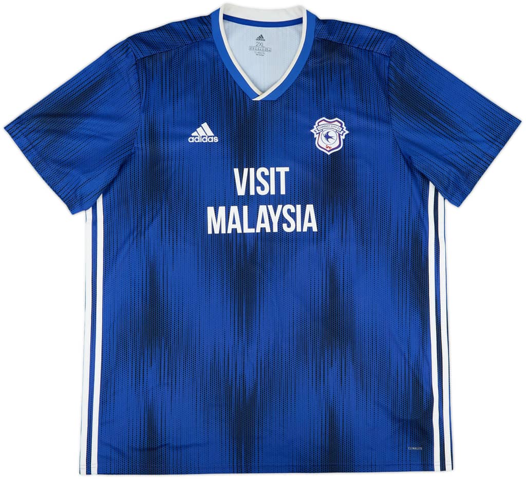 2019-20 Cardiff City Home Shirt - 8/10 - (XXL)