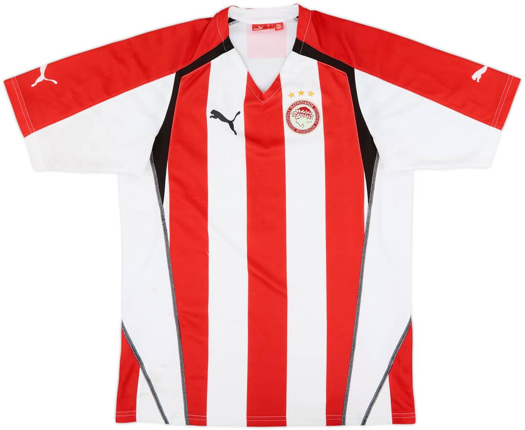 2005-06 Olympiakos Home Shirt - 7/10 - (L)