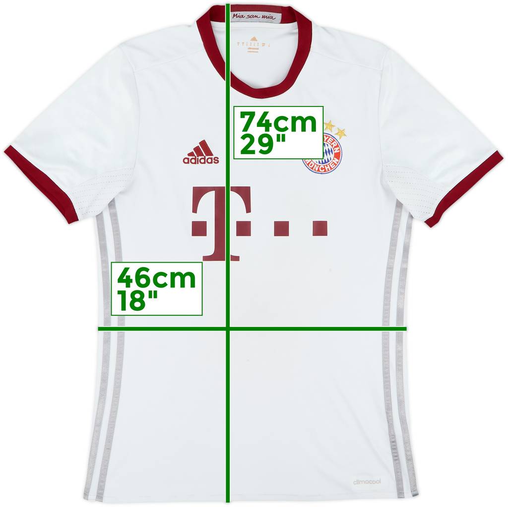 2016-17 Bayern Munich Third Shirt - 5/10 - (S)