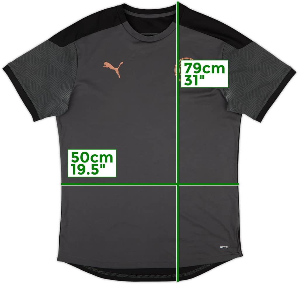 2020-21 Manchester City Puma Training Shirt - 4/10 - (L)