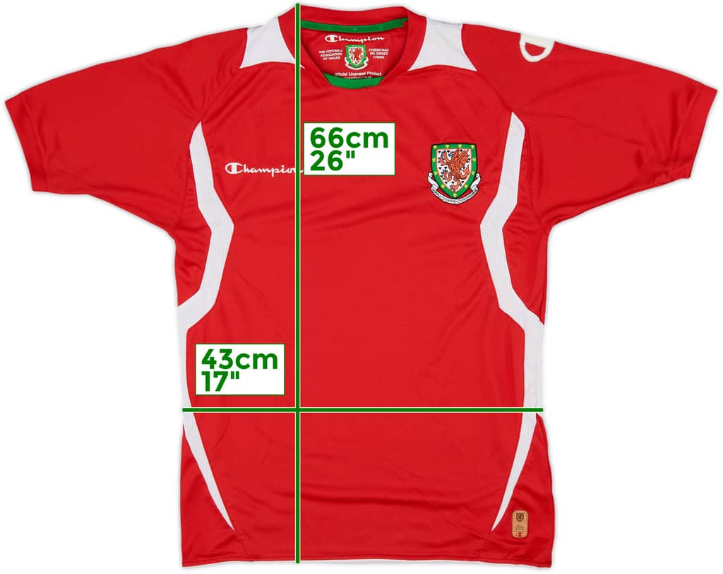2008-10 Wales Home Shirt - 8/10 - (S)