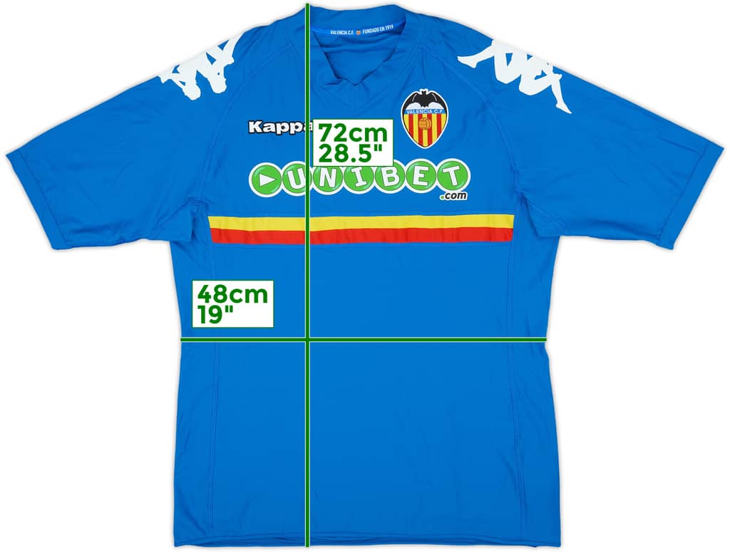 2010-11 Valencia Third Shirt - 9/10 - (L)