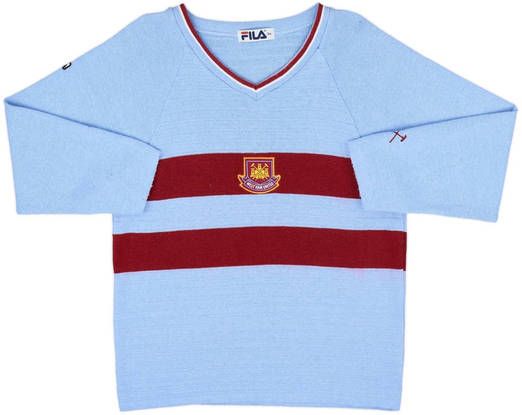 2001-03 West Ham Fila Cardigan - 9/10 - (S/M)