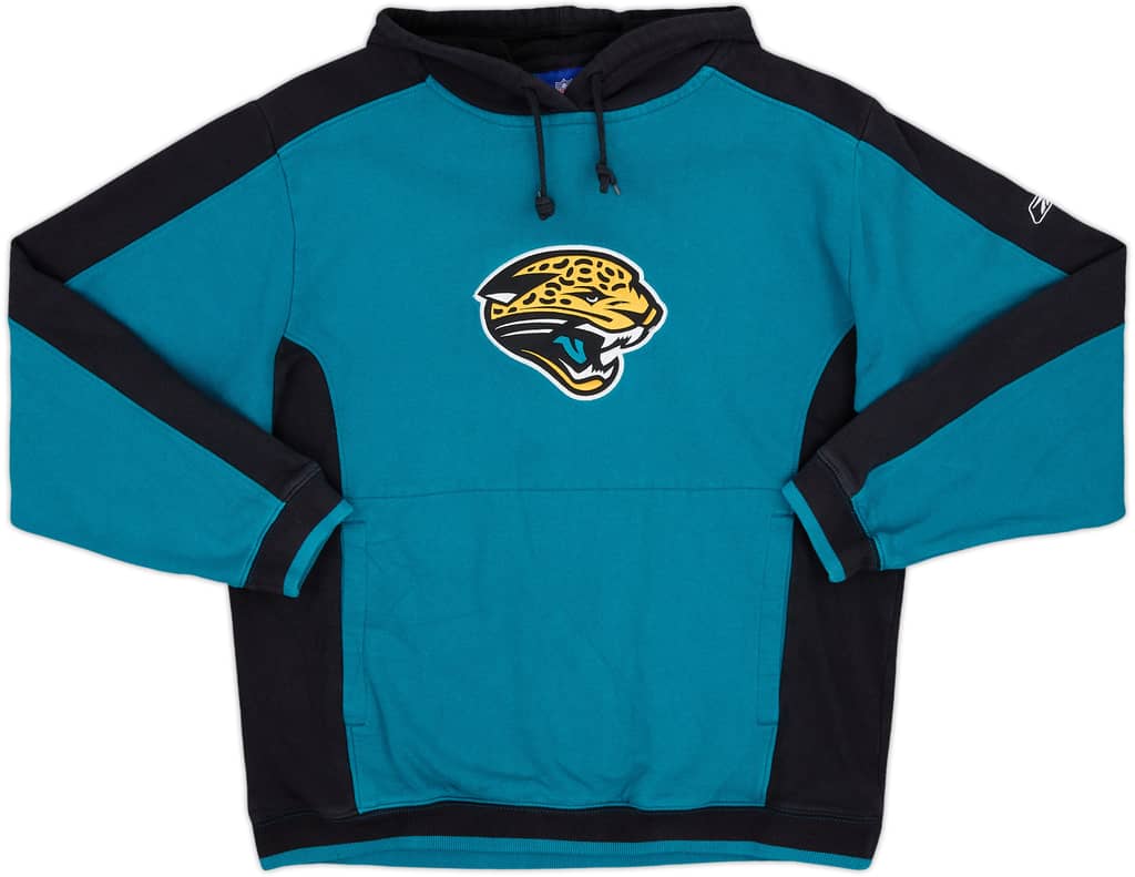 2007 Jacksonville Jaguars Reebok Hooded Sweat Top - 7/10 - (S)