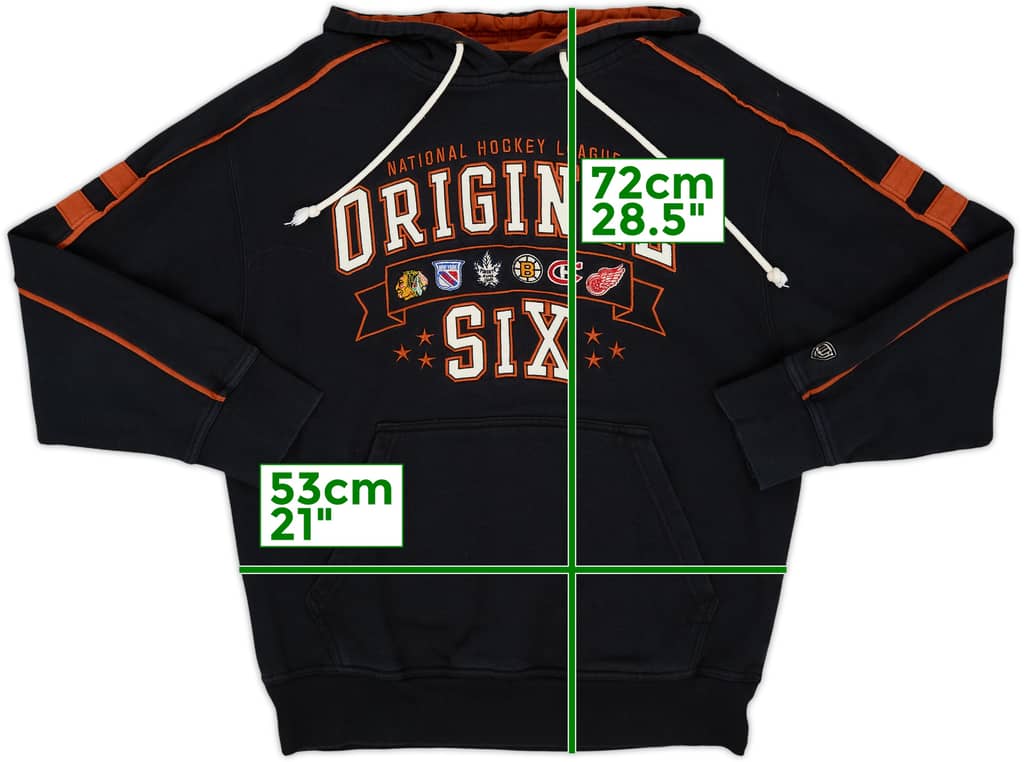 2000s NHL Original Six Old Time Hockey Hooded Sweat Top - 7/10 - (M)
