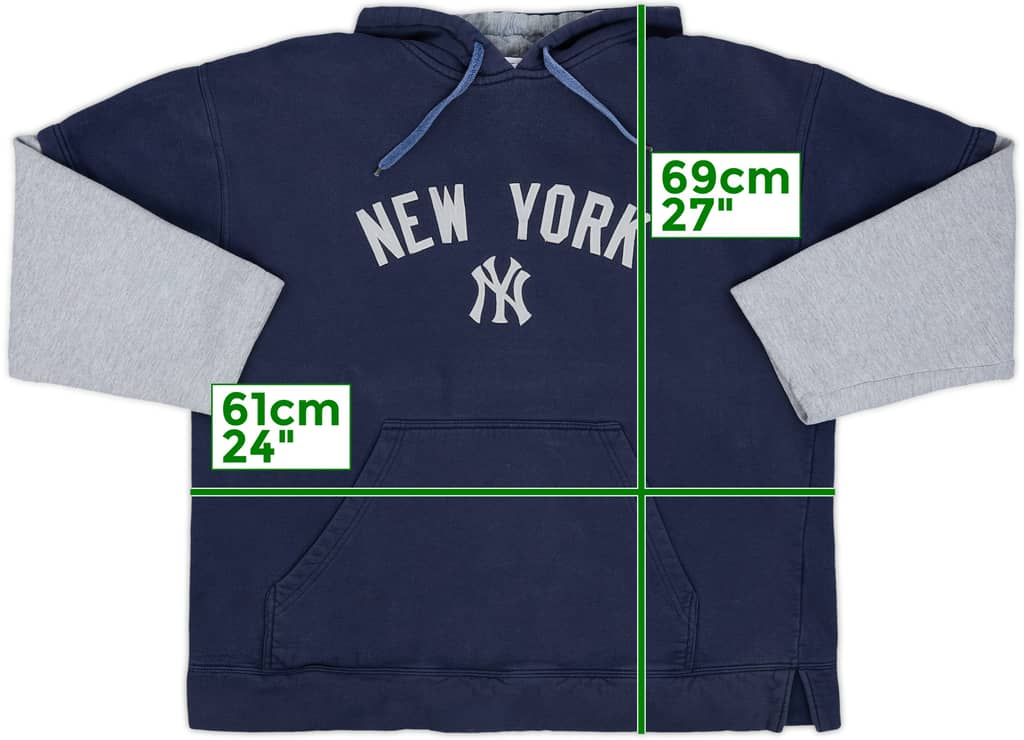 2000s New York Yankees MLB Hooded Sweat Top - 6/10 - (L)