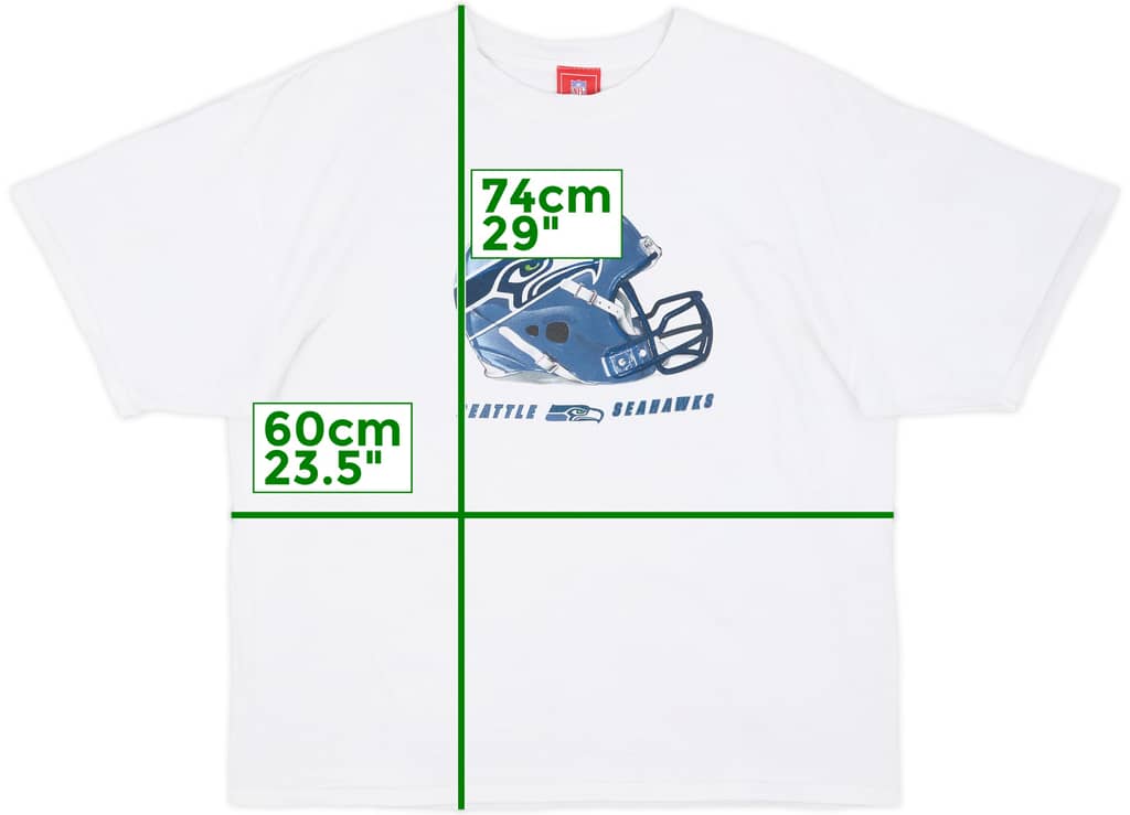 2000s Seattle Seahawks NFL Graphic Tee - 8/10 - (XXL)