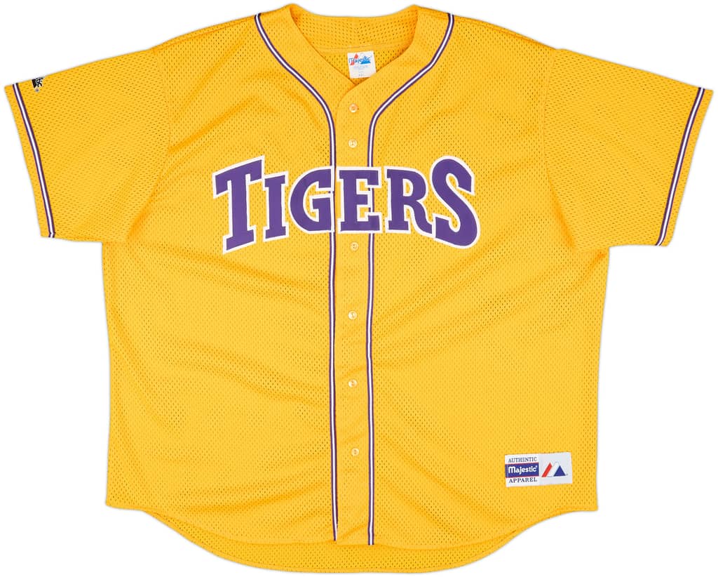 2000s LSU Tigers Majestic Alternate Jersey - 9/10 - (XXL)