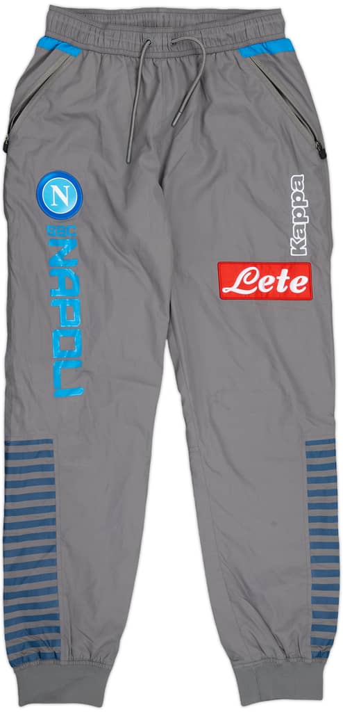 2017-18 Napoli Kappa Track Pants/Bottoms - 7/10 - (S)