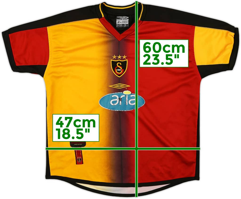 2003-04 Galatasaray Home Shirt - 6/10 - (S.Boys)
