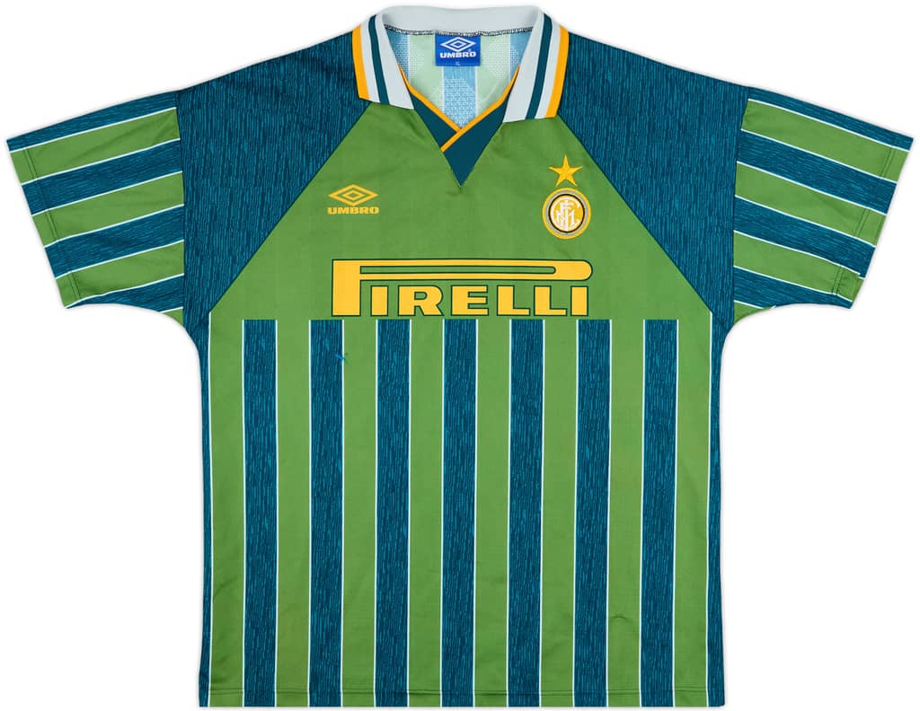 1995-96 Inter Milan Away Shirt - 8/10 - (XL)