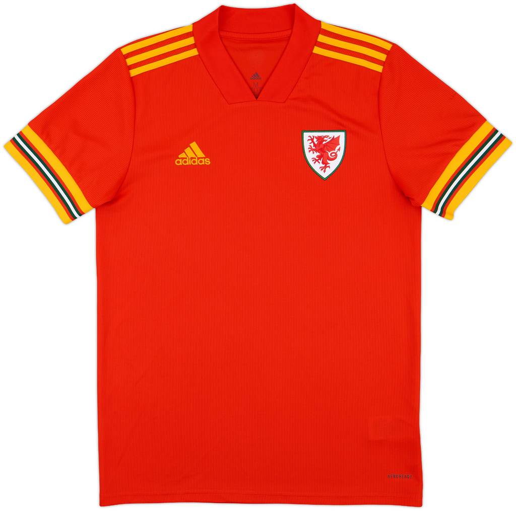 2020-21 Wales Home Shirt - 10/10 - (M)