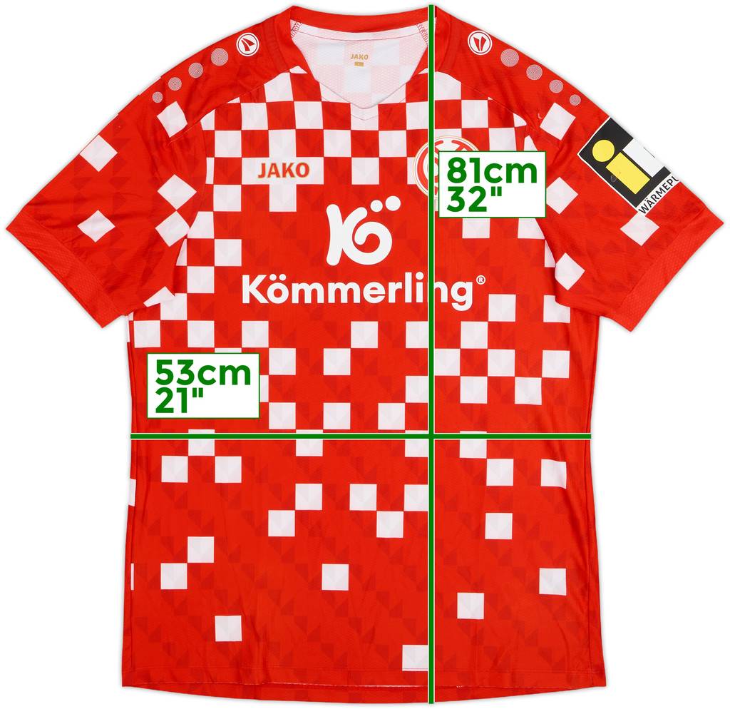 2024-25 FSV Mainz Home Shirt - 9/10 - (L)