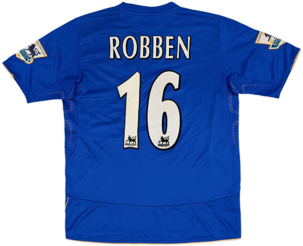 2005-06 Chelsea Centenary Home Shirt Robben #16 - 7/10 - (L)