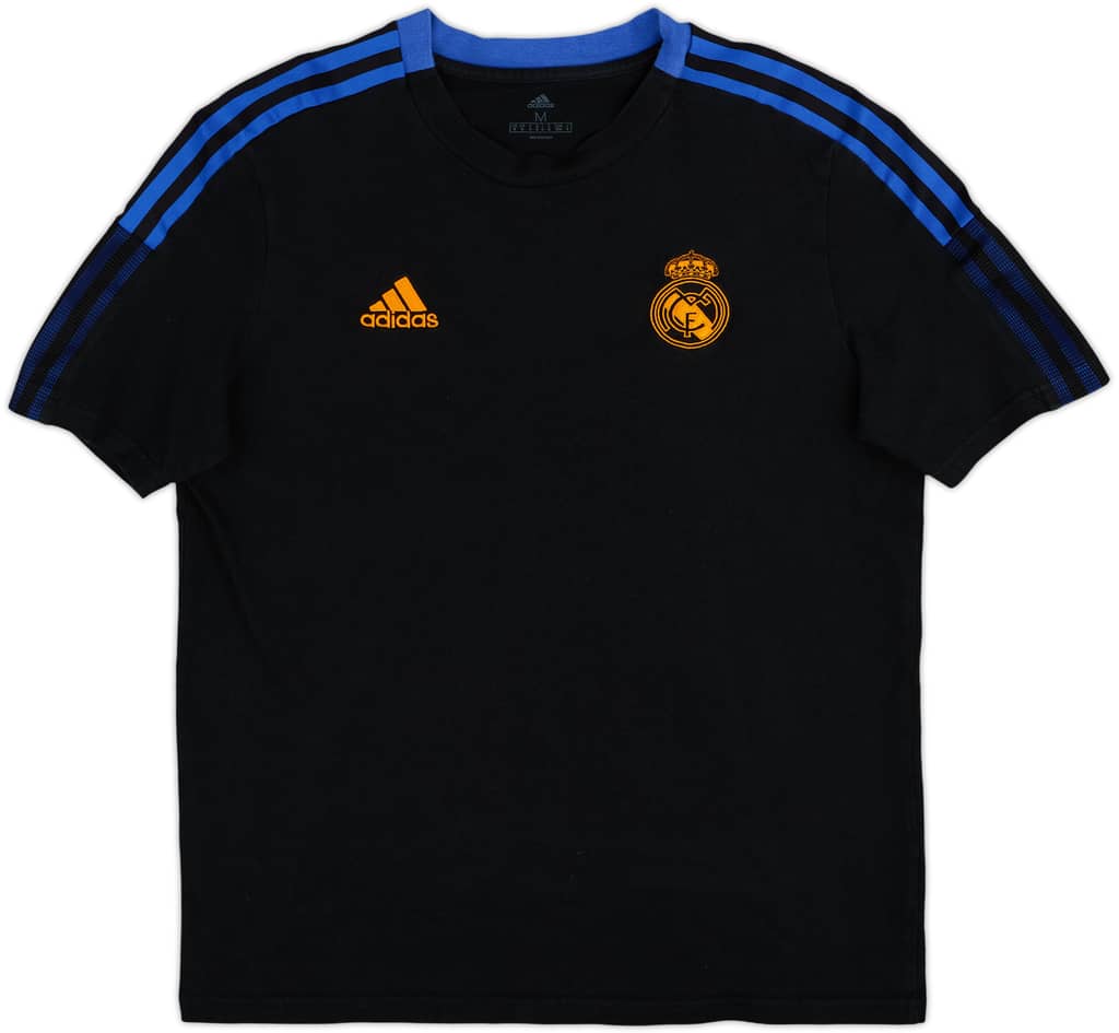 2021-22 Real Madrid adidas Cotton Tee - 9/10 - (M)