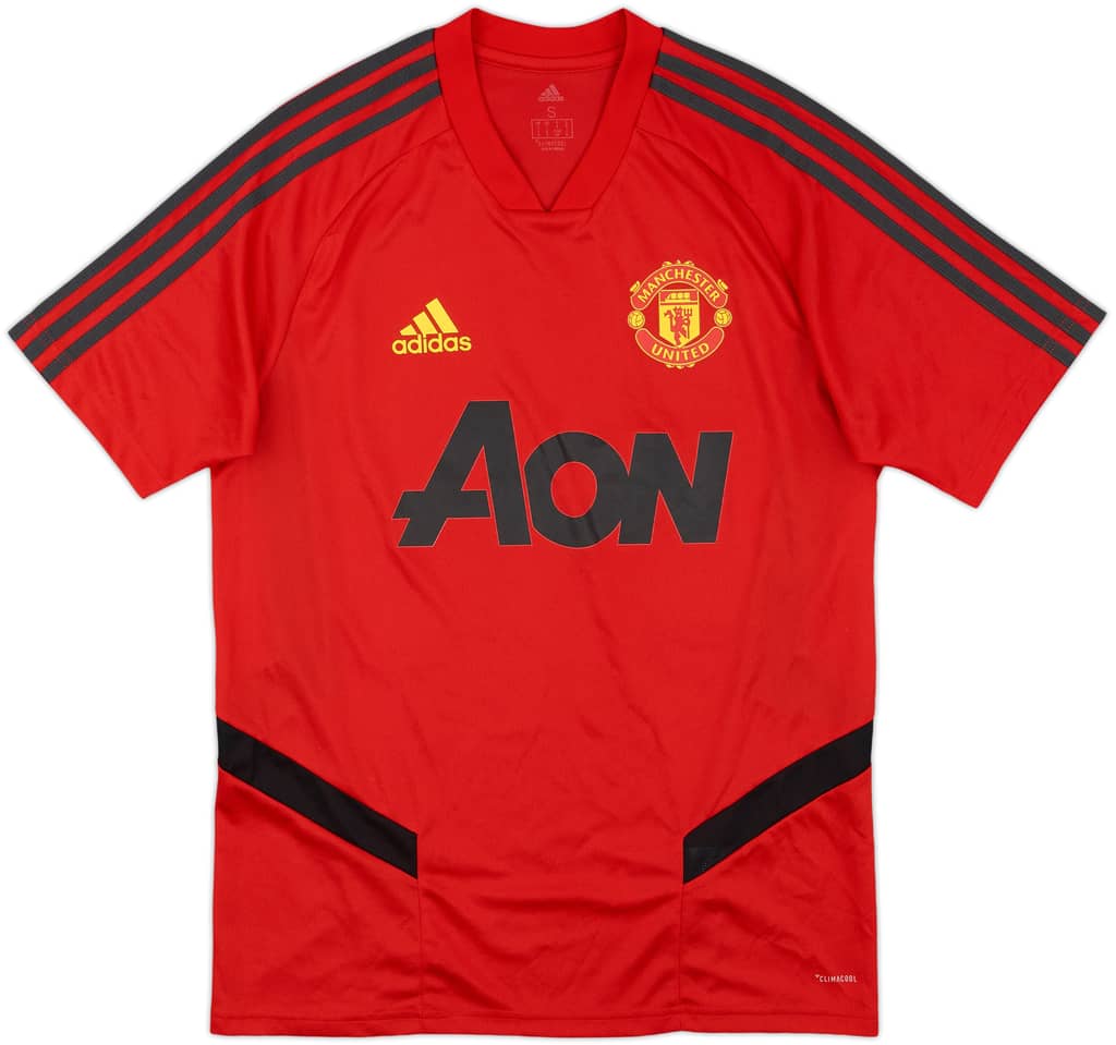 2019-20 Manchester United adidas Training Shirt - 8/10 - (S)