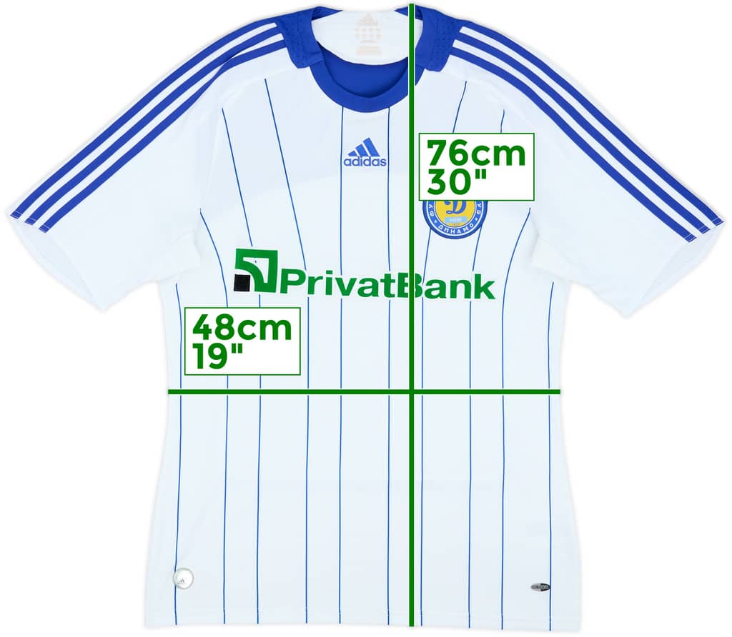 2009-10 Dynamo Kyiv Home Shirt - 8/10 - (M)