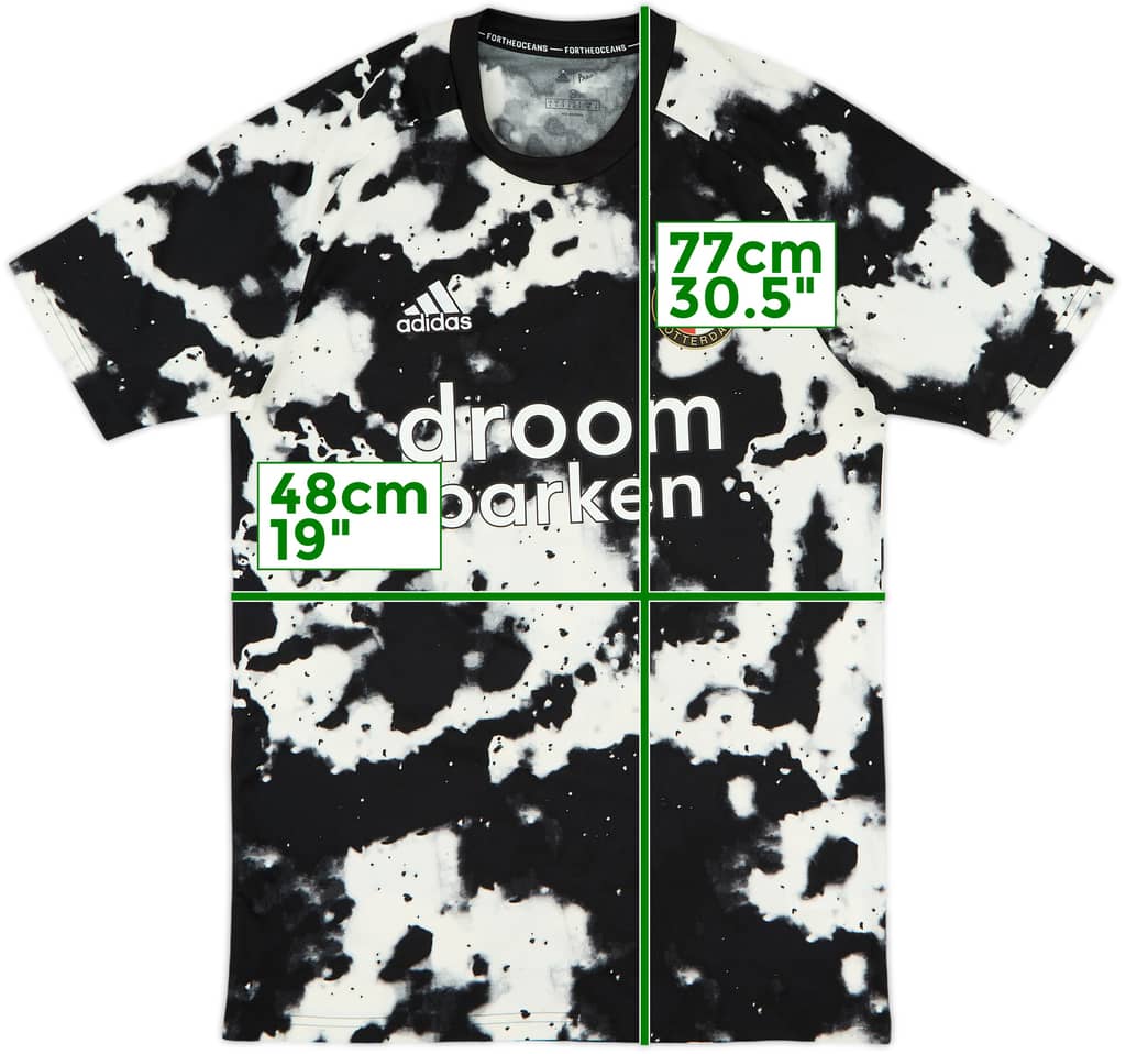 2019-20 Feyenoord adidas Training Shirt - 8/10 - (S)
